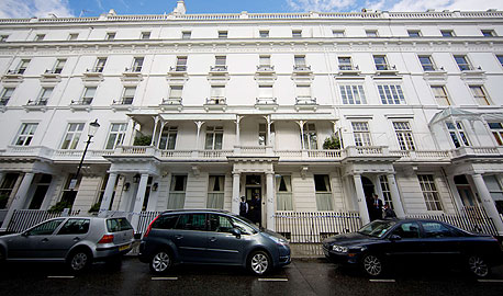 בית משפחת ראוזינג בלונדון, אתמול. מוערך ב־70 מיליון ליש"ט בית משפחת ראוזינג בלונדון, אתמול. מוערך ב־70 מיליון ליש"ט