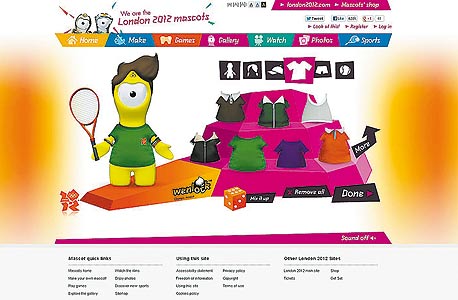 לשחק עם הקמעות האולימפיים לשחק עם הקמעות האולימפיים