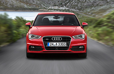 אאודי A3. לא נענית בשמחה לשינויי כיוון מהירים