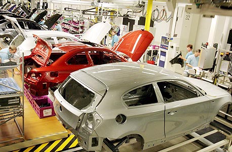 בריטניה: ייצור המכוניות - ברמה הגבוהה מאז 2007