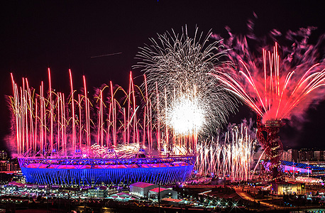 טקס פתיחת אולימפיאדת לונדון שלשום, צילום: גטי אימג