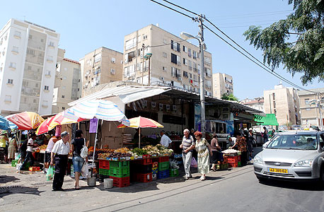 השוק בראשל"צ ברחוב יהודה הלוי 