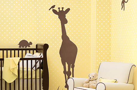 טפט Just Kids. 62 שקל למ"ר בגולדשטיין גלרי טפט