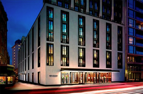 מלון בולגרי. הפנטהאוז הוא הנכס היקר ביותר בלונדון