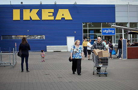חנות של איקאה בשטוקהולם שבשבדיה. רוב ההכנסות מקורן במדינות אירופה