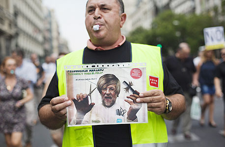 הפגנות בספרד (ארכיון)