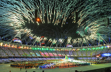 טקס הסיום של אולימפיאדת לונדון , צילום: אם סי טי 