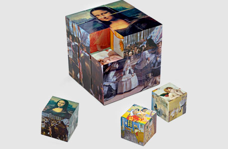 פאזל קוביות של יצירות אמנות