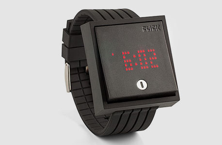 שעון באנימציית לד