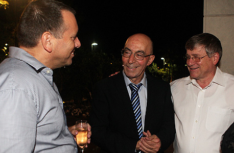 ראובן שיף (מימין), יהודה נסרדישי ואילן לוין, צילום: אוראל כהן 