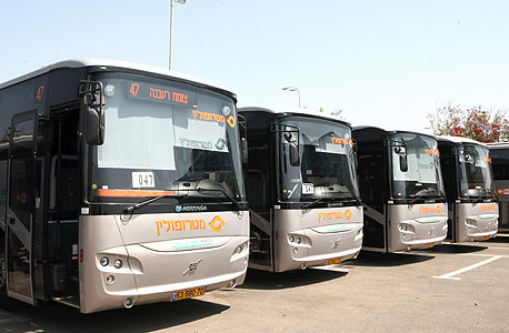 Inter-city buses in Israel. Photo: Zvika Tishler