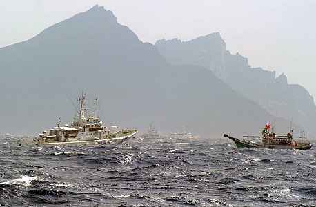איים שנמצאים במחלוקת בין סין ליפן, צילום: איי אף פי 