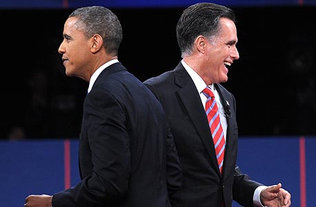 הבחירות בארה"ב: ברק אובמה ומיט רומני, צילום: איי אף פי