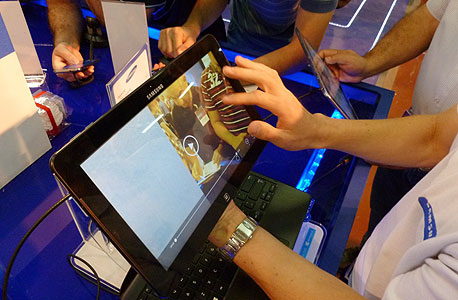 מחשב היברידי מסדרת ATIV. סמסונג לא תהמר על השוק האמריקאי, צילום: עומר כביר