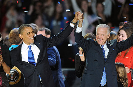 בחירות ארצות הברית ברק אובמה ג'ו ביידן אמריקה, צילום: אם סי טי