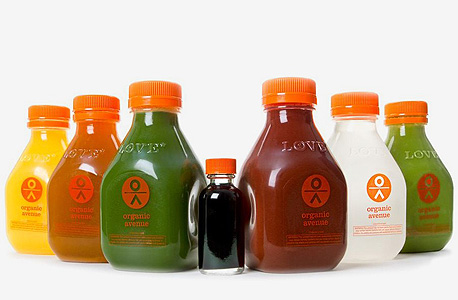 מיצים של Organic Avenue מיצים של Organic Avenue