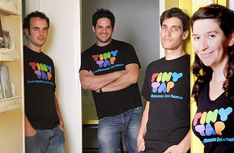 צוות עובדי TinyTap, צילום: עמית שעל
