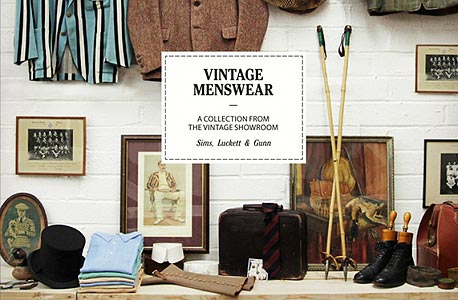  "Vintage Menswear: A collection from the Vintage Showroom"