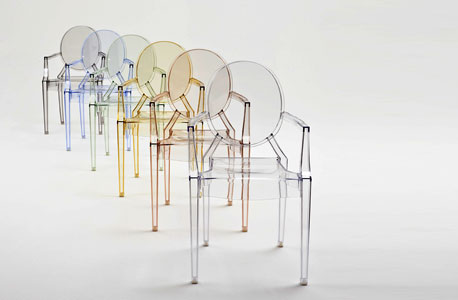כסאות בעיצוב פיליפ סטארק, צילום: kartell