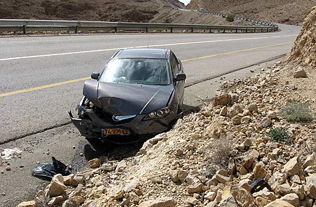 תאונה בכביש ערד סדום