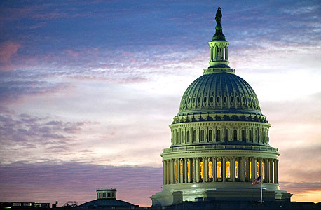 גבעת הקפיטול בוושינגטון. הקונגרס מגבה את ישראל