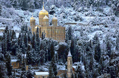 הכנסייה הרוסית בעין כרם, צילום: רויטרס