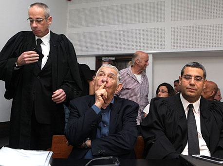 צבי בר בבית המשפט (ארכיון), צילום: אוראל כהן