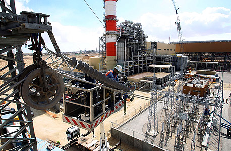 עבודות בתחנת הכוח OPC, צילום: יוסי וייס דוברות חברת החשמל 