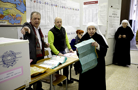 הבחירות באיטליה, צילום: איי פי