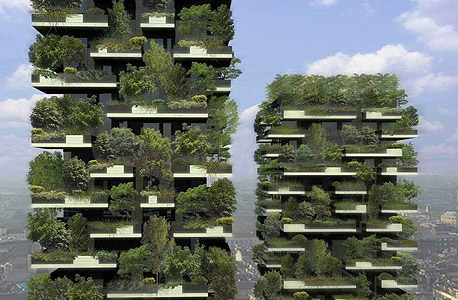 מגדלים צומחים: באיטליה יוקמו בניינים שישלבו עצים ושיחים