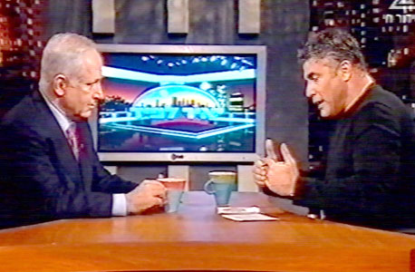 לפיד מראיין את נתניהו, ב-2002
