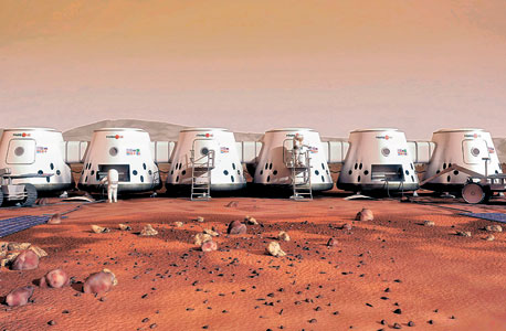 עיצוב מתחם המגורים ש-Mars One רוצה לבנות. בית האח הגדול, גרסת מאדים
