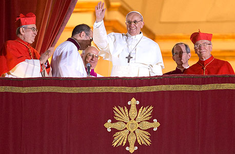 האפיפיור פרנציסקוס, צילום: אם סי טי