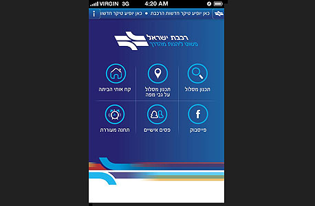 אפליקציית רכבת ישראל: לאתר תחנות ולהתעורר בזמן