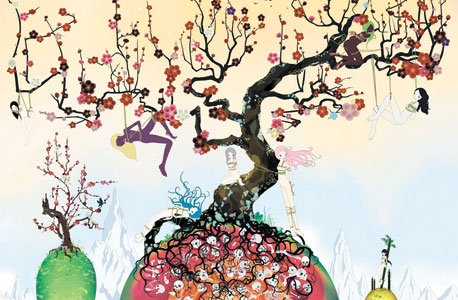 "משמש יפני 3: דמדומים" (2007) של שיהו אושימה. עבודת מחשב