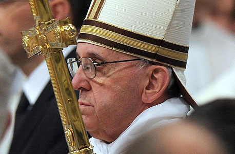 האפיפיור פרנציסקוס הראשון, צילום: אי פי איי