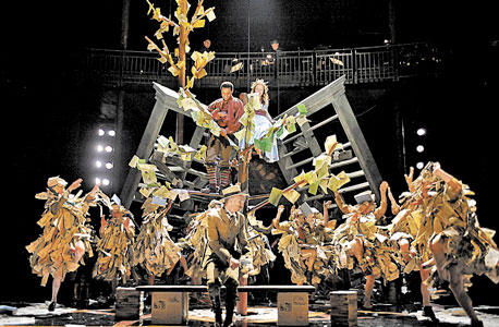 פסטיבל שייקספיר בפארק, ניו יורק (מתוך "אגדת חורף" שעלה ב־2011). בחינם פסטיבל שייקספיר בפארק, ניו יורק (מתוך "אגדת חורף" שעלה ב־2011). בחינם