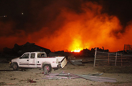 פהיצוץ במפעל בדשנים בטקסס