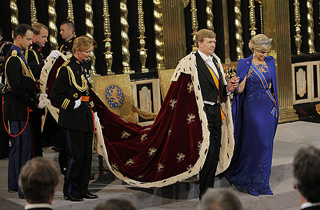 מלך ומלכת הולנד החדשים