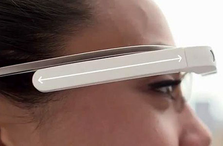 גוגל גלאס Glass משקפיים חכמים, צילום מסך: youtube