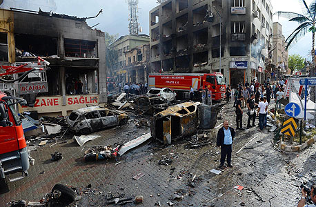 הפיגוע בטורקיה, צילום: אם סי טי