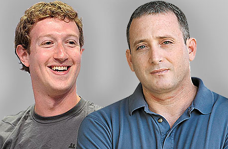 מנכ"ל waze, נועם ברדין ומייסד פייסבוק, מארק צוקרברג. מחלוקת זמנית א סוף הרומן?