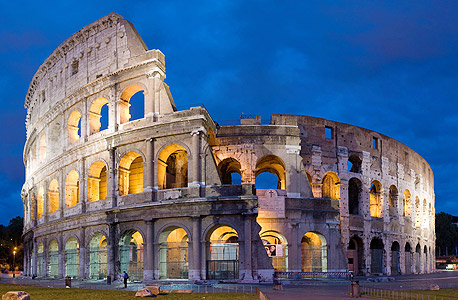 הקולוסאום ברומא. הקצו לפחות שלושה ימים לביקור בערים הגדולות