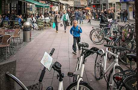 אופניים בדנמרק, צילום : איי אף פי