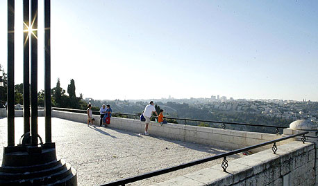 טיילת ארמון הנציב בירושלים. מסלול: 5.6 ק"מ. אטרקציות: אתר ארכיאולוגי ומזרקה, צילום: סבסטיאן שיינר