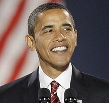 הנשיא הנבחר אובמה. IN, צילום: איי פי
