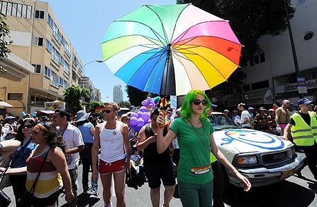 מצעד הגאווה בתל אביב (ארכיון), צילום: יובל חן