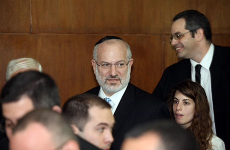אלשטיין במהלך הדיונים בבית המשפט, צילום: אוראל כהן