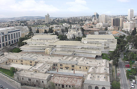 הדמיית קמפוס בצלאל החדש במגרש הרוסים בירושלים 