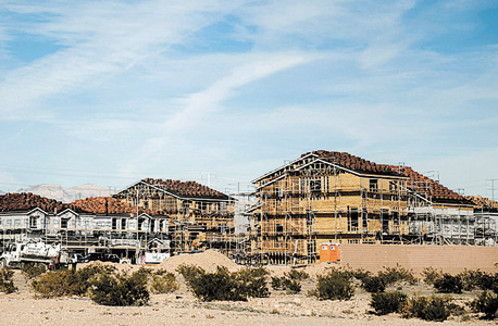 בתים חדשים בלאס וגאס, צילום: בלומברג